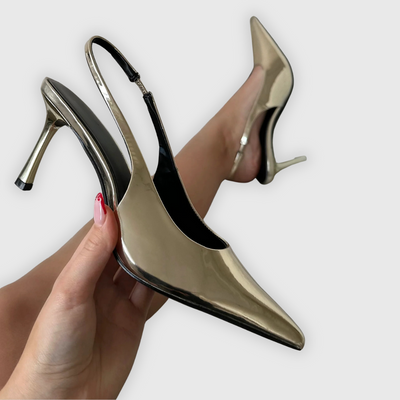 Lory | Slingback Pumps with Heel
