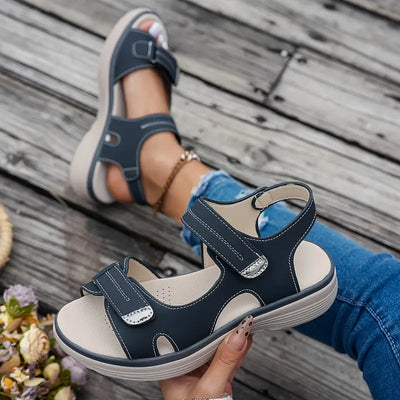Alia | Comfortable wedge-heeled sandals with ankle strap