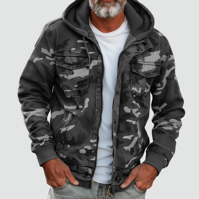 Fabian - Men's Camouflage Cargo Jacket