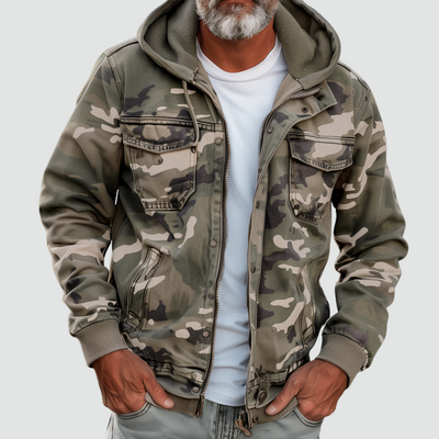 Fabian - Men's Camouflage Cargo Jacket