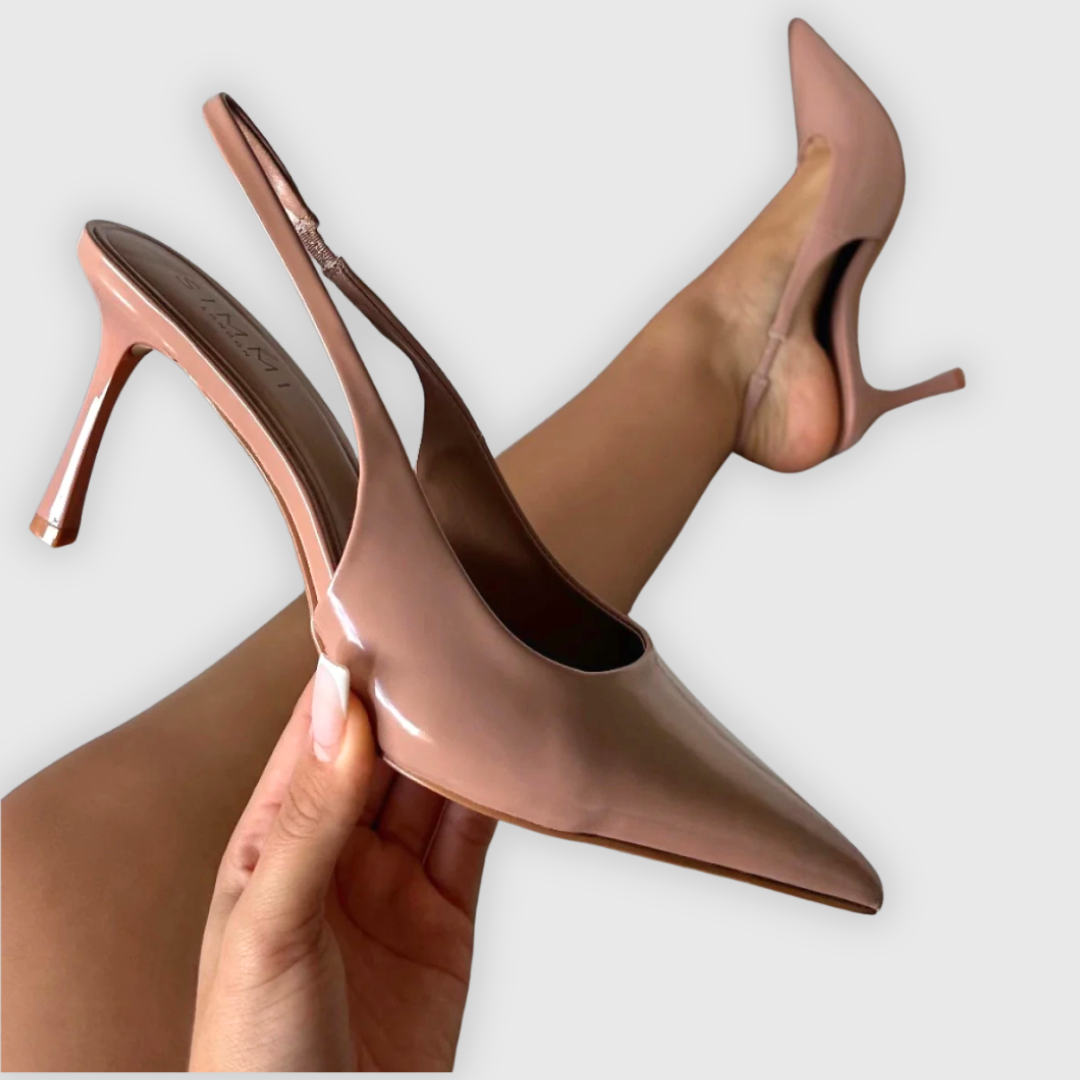 Lory | Slingback Pumps with Heel