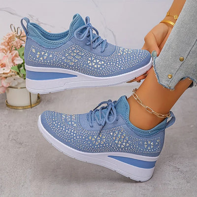 Alice – Orthopaedic Trainers with Sparkling Rhinestones