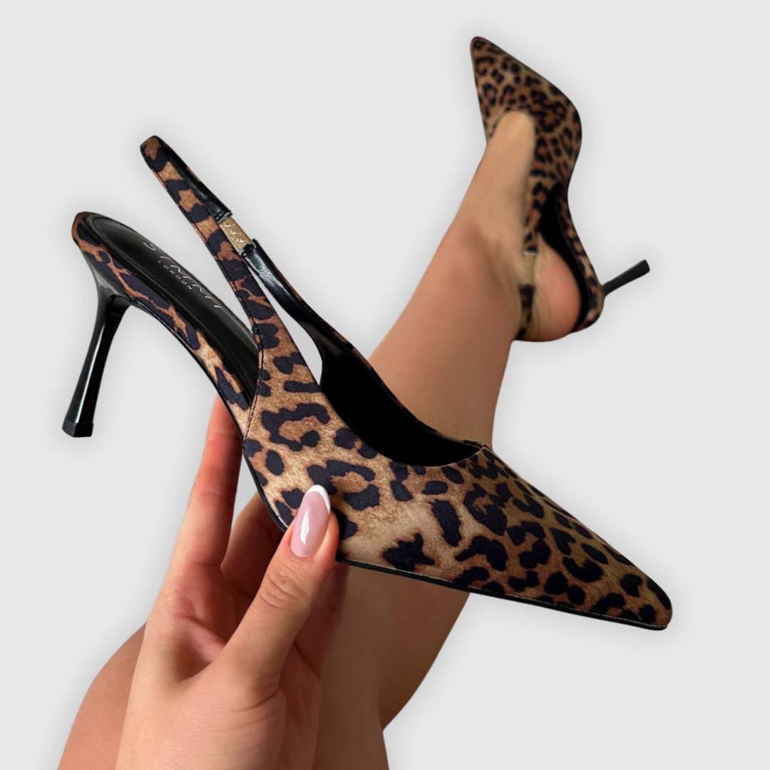 Lory | Slingback Pumps with Heel