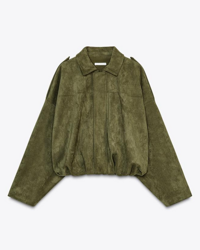 Diana™ - Suede Bomber Jacket