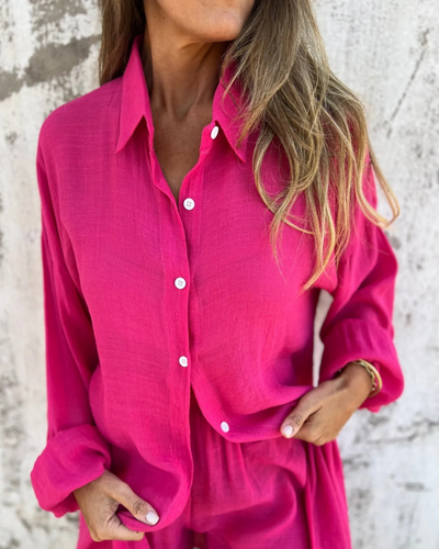 Shirley™ – Casual Shirt and Shorts Set