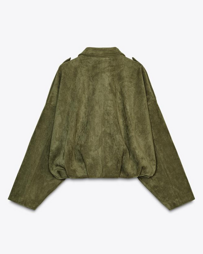 Diana™ - Suede Bomber Jacket