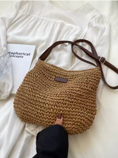Feline | Crossbody Bag with Straw