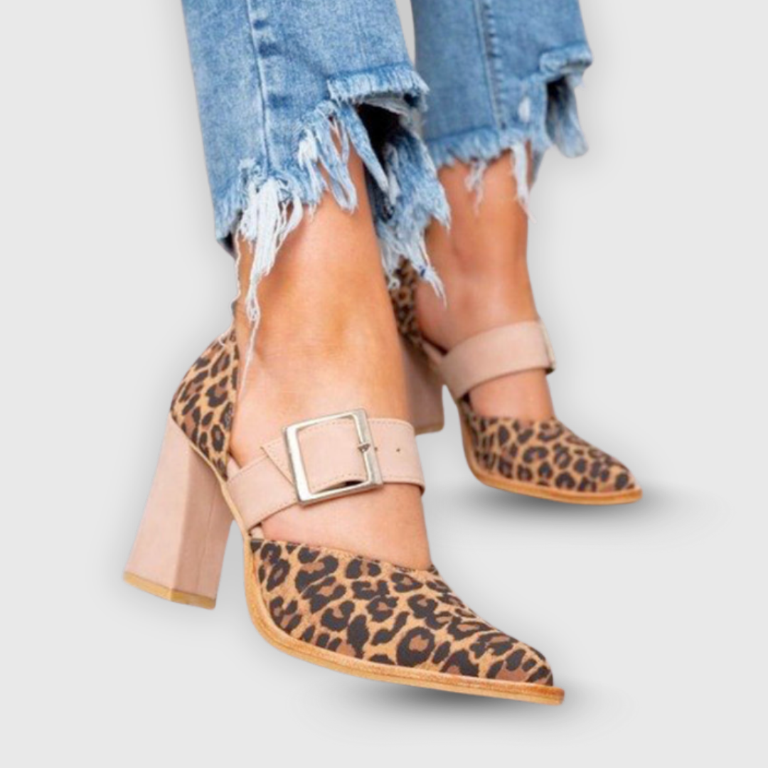 Alena | High Heel in Suede Look