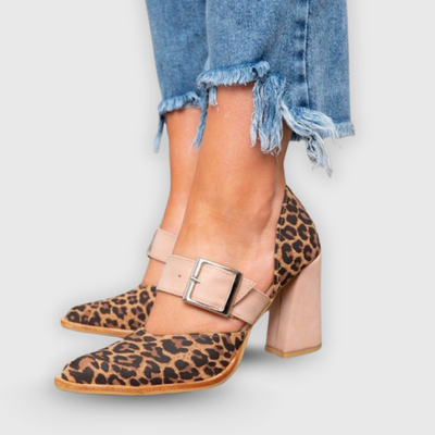 Alena | High Heel in Suede Look