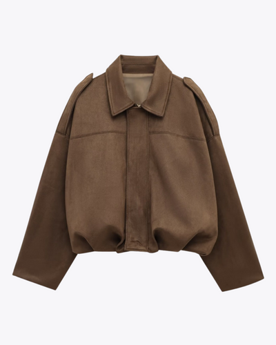 Diana™ - Suede Bomber Jacket