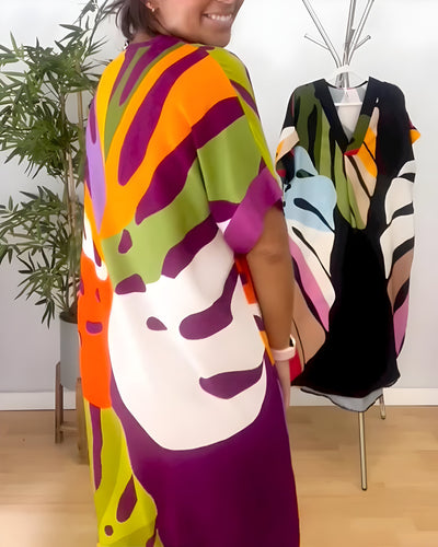Rosaline - Colourful Dress
