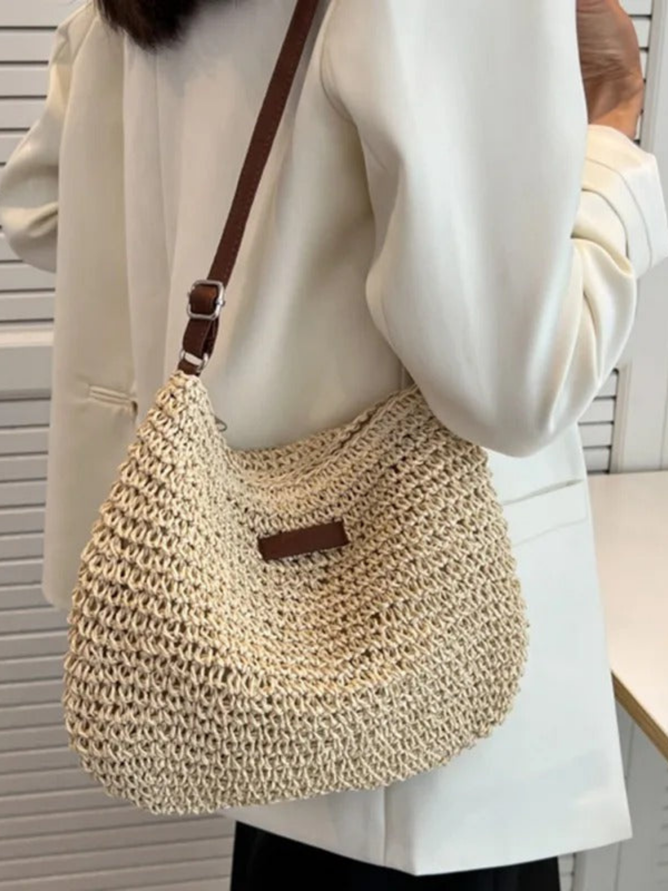Feline | Crossbody Bag with Straw