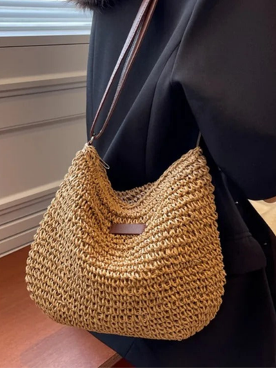 Feline | Crossbody Bag with Straw