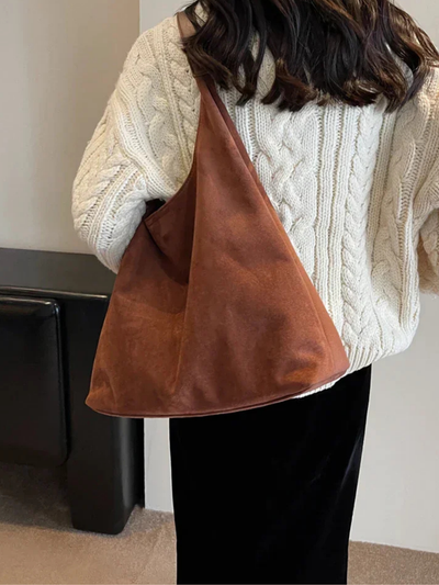 Sisi | Tote Bag in Suede Leather