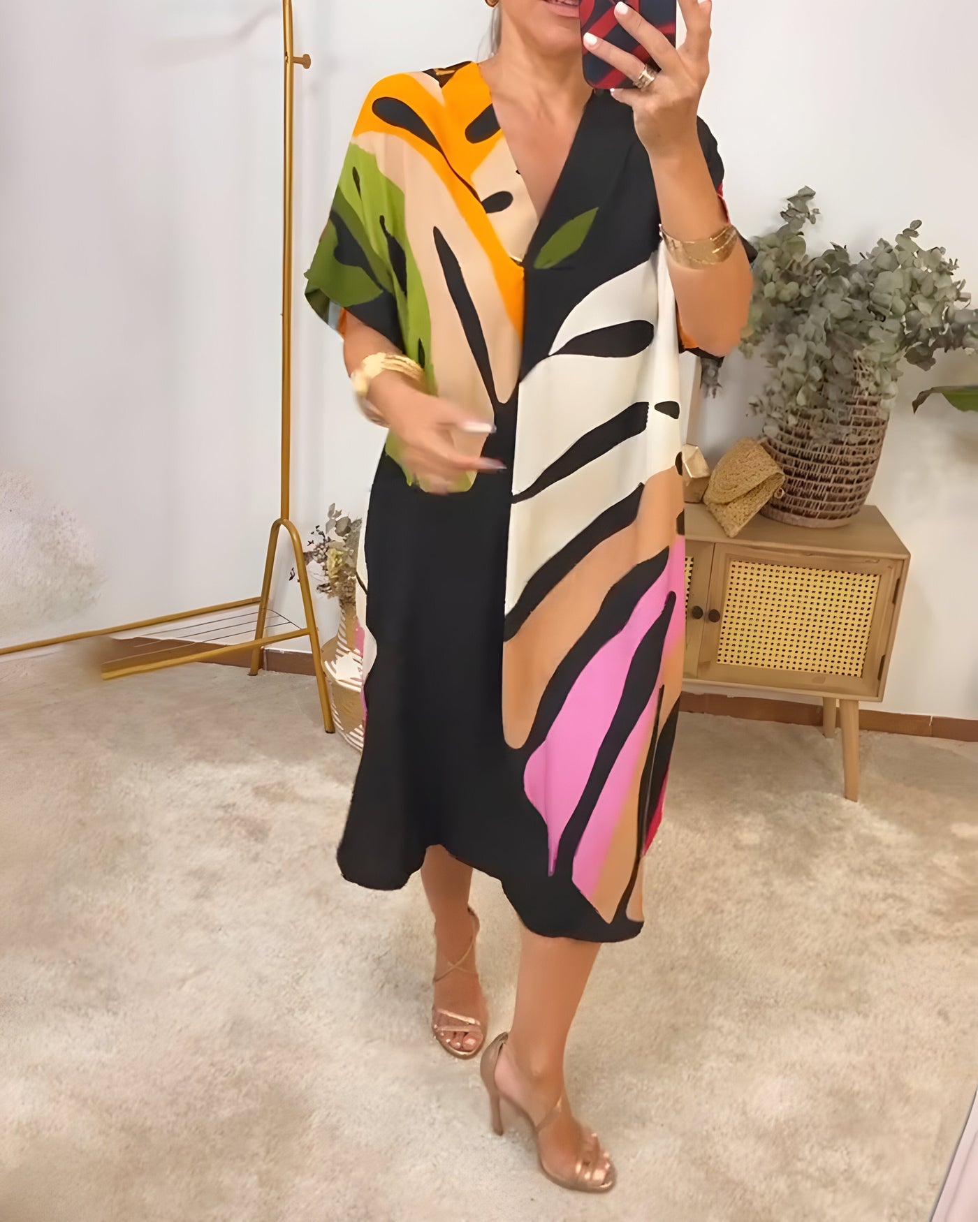 Rosaline - Colourful Dress