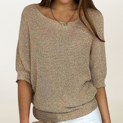 Meg™ - Half Sleeve Sweater