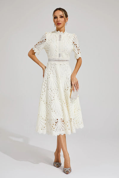 Angelina™ - Elegant Midi Dress