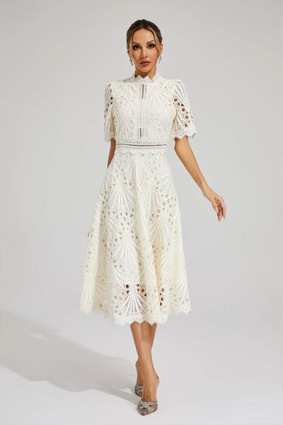 Angelina™ - Elegant Midi Dress