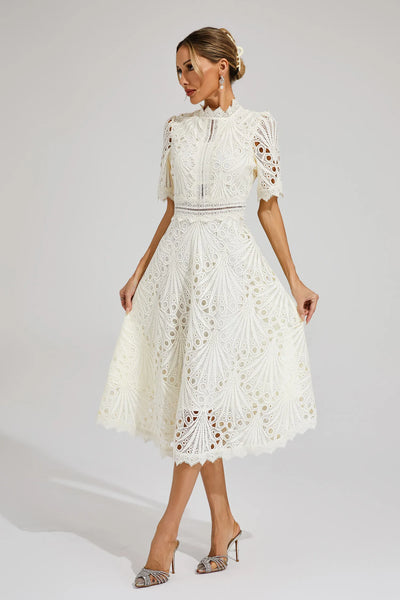 Angelina™ - Elegant Midi Dress