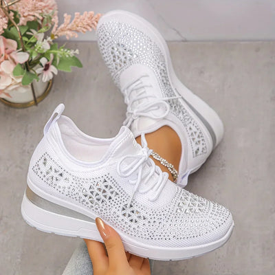 Alice – Orthopaedic Trainers with Sparkling Rhinestones