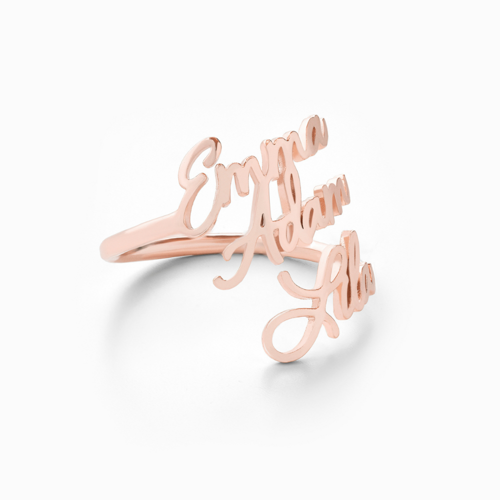 Personalised Ring with 2–3 Names