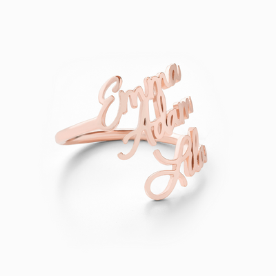 Personalised Ring with 2–3 Names