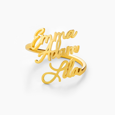 Personalised Ring with 2–3 Names
