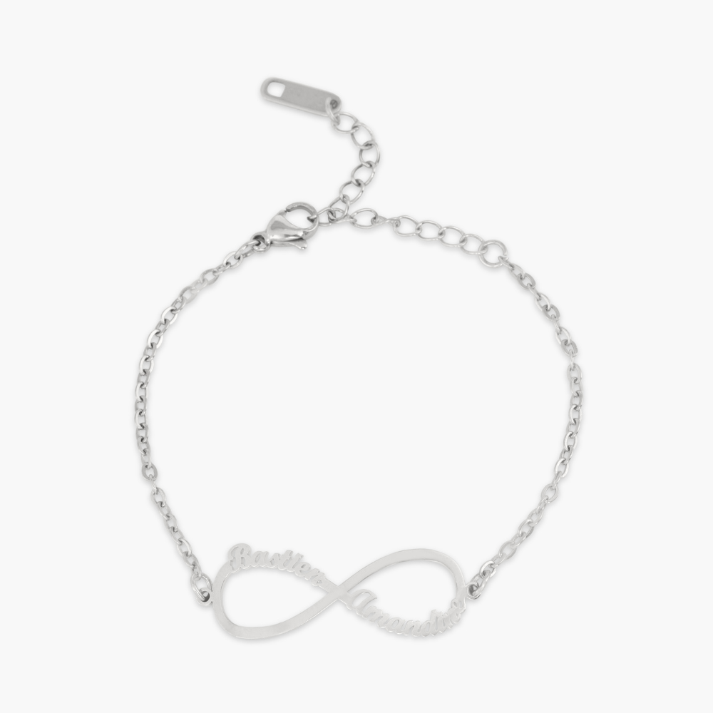 Infinity Bracelet with Two Names