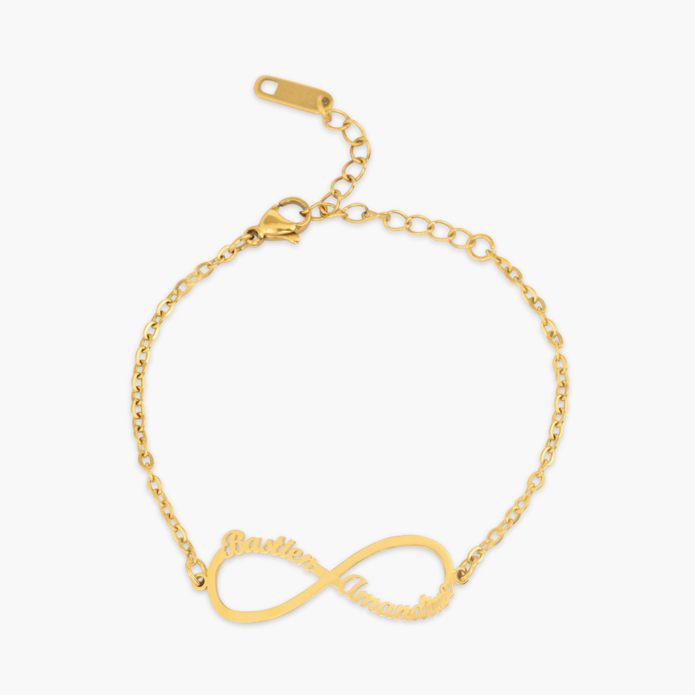 Infinity Bracelet with Two Names