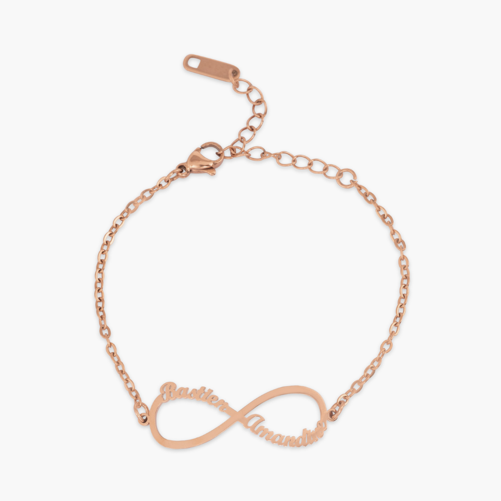 Infinity Bracelet with Two Names