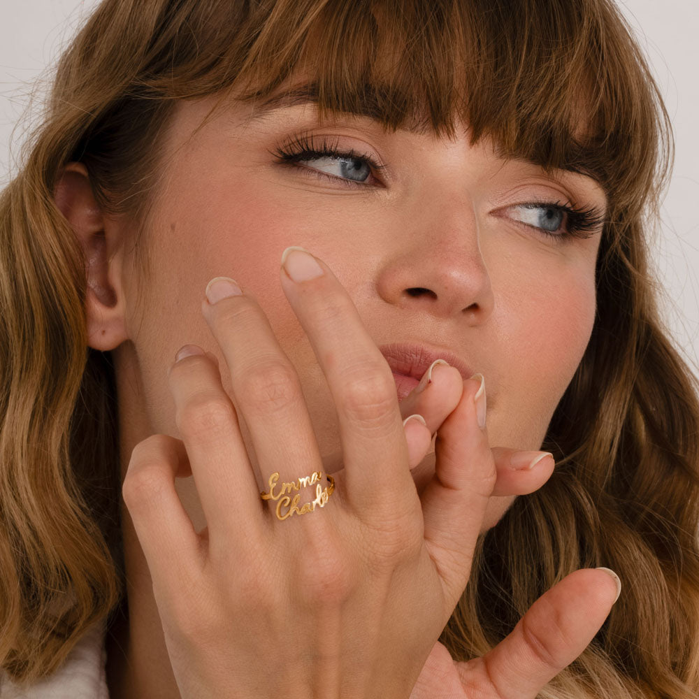 Personalised Ring with 2–3 Names