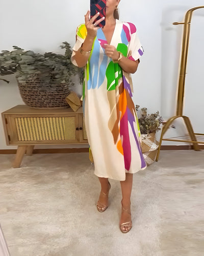 Rosaline - Colourful Dress