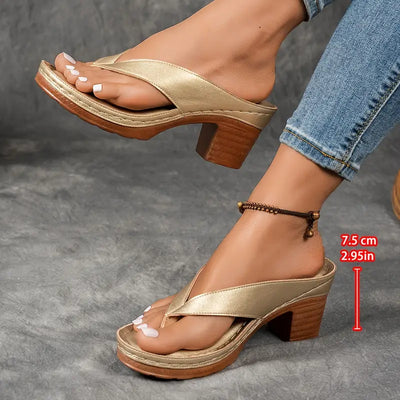 Soleva™ - Orthopedic Slipper with Heel