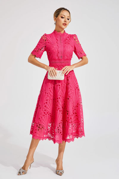 Angelina™ - Elegant Midi Dress