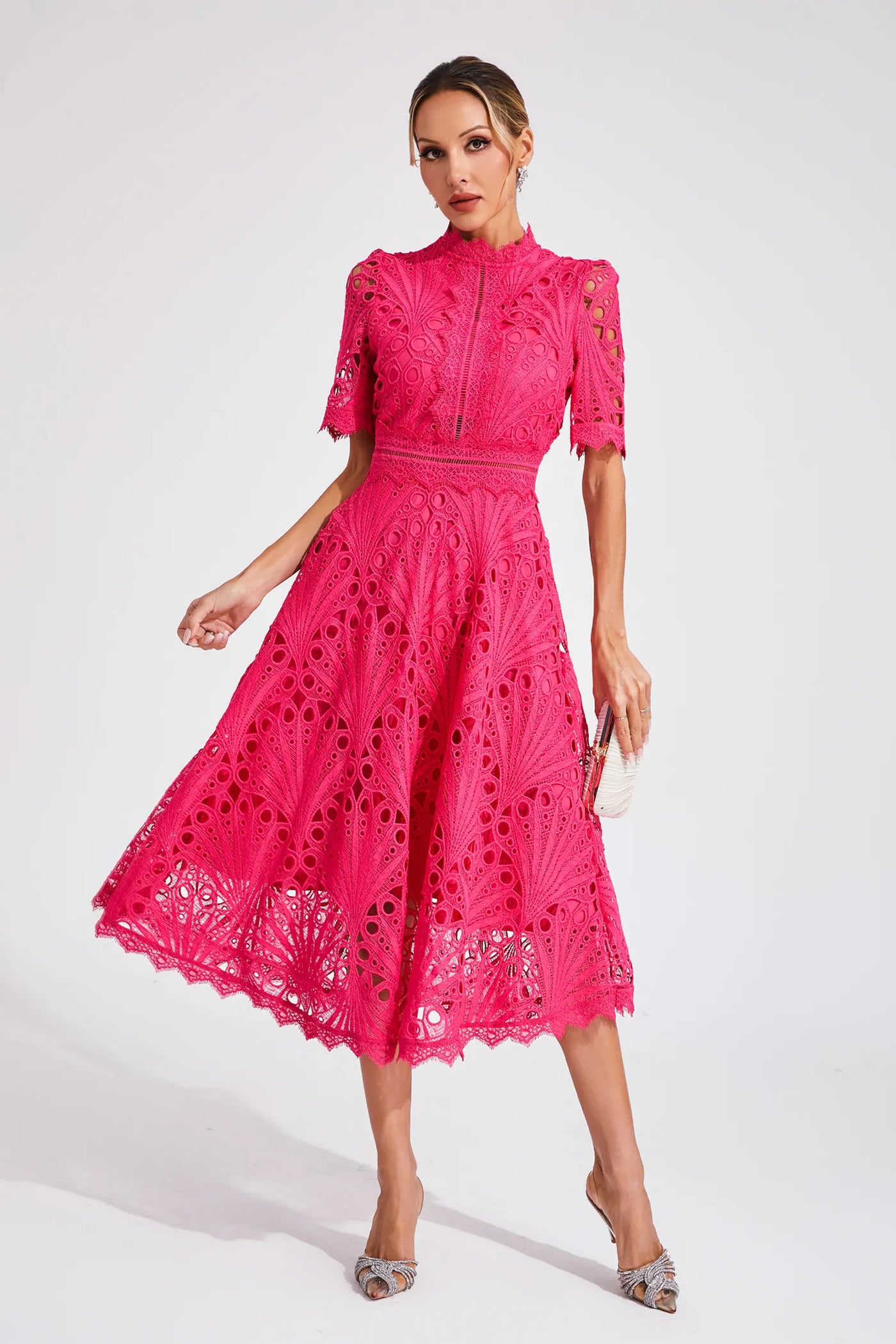Angelina™ - Elegant Midi Dress
