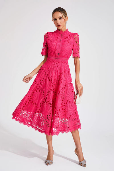 Angelina™ - Elegant Midi Dress