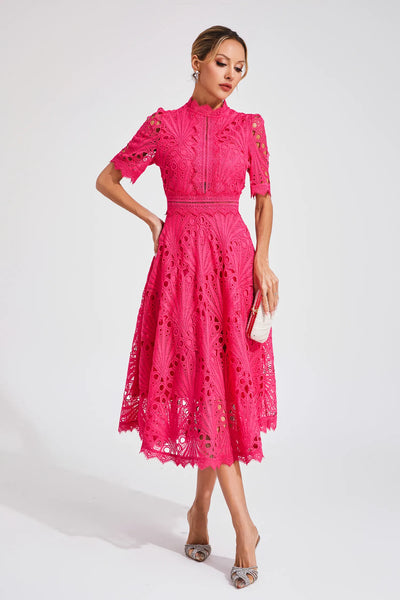 Angelina™ - Elegant Midi Dress