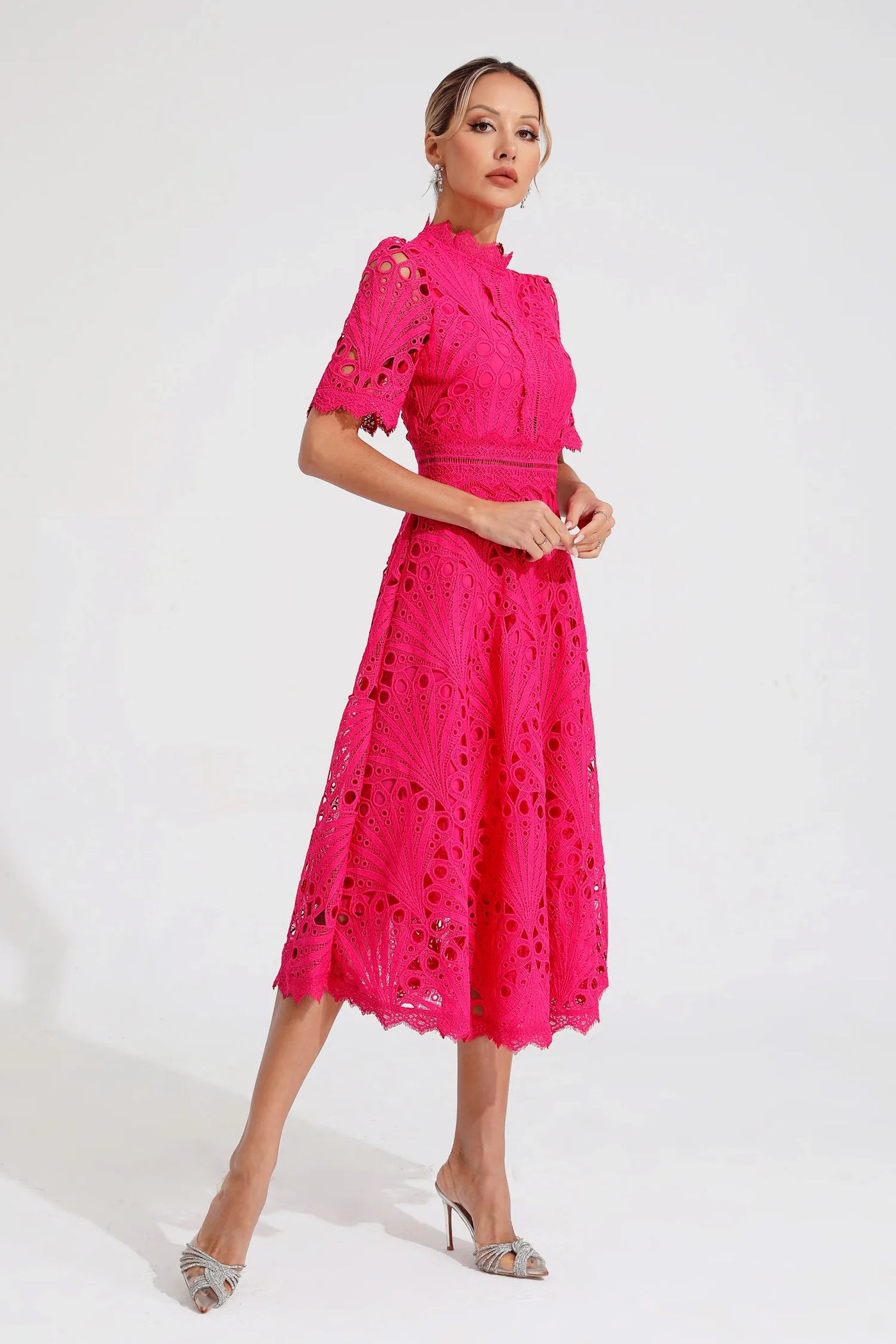 Angelina™ - Elegant Midi Dress