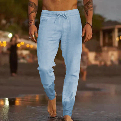 James | Linen Beach Trousers