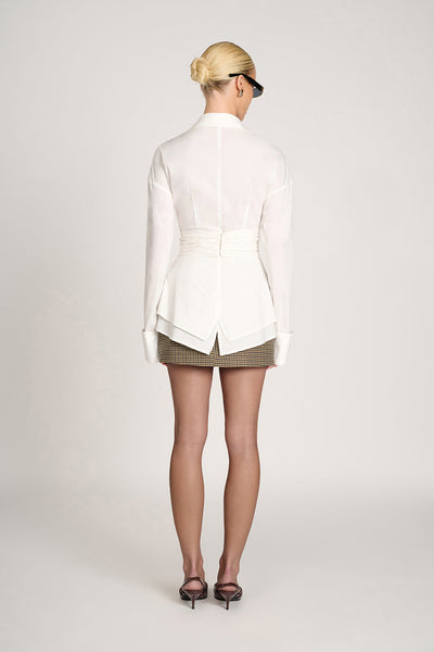 Emmy | Tailored Wrap Shirt