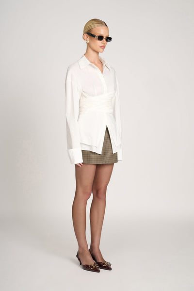 Emmy | Tailored Wrap Shirt