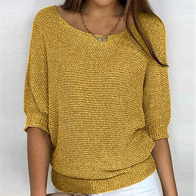 Meg™ - Half Sleeve Sweater