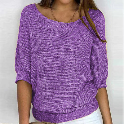Meg™ - Half Sleeve Sweater