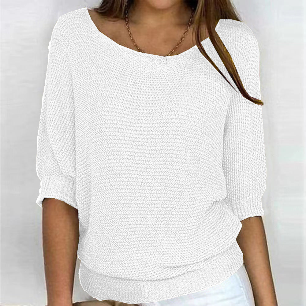 Meg™ - Half Sleeve Sweater