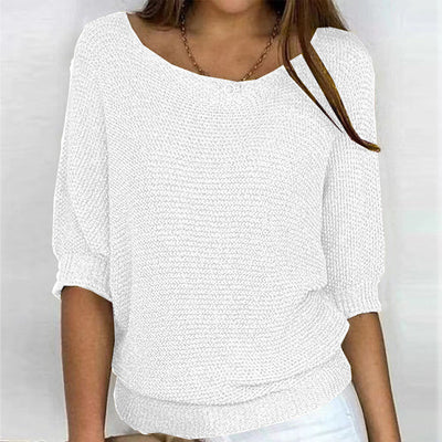 Meg™ - Half Sleeve Sweater