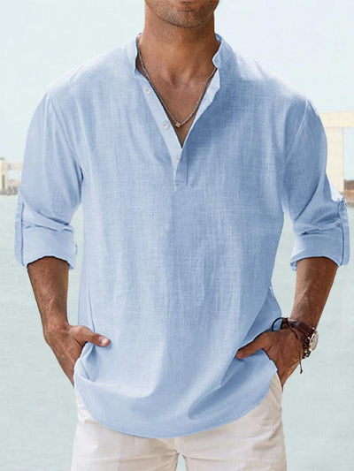 Brandon | Breathable Linen Shirt
