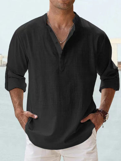 Brandon | Breathable Linen Shirt