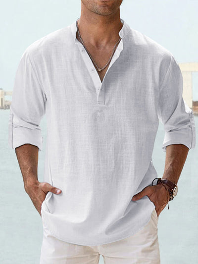Brandon | Breathable Linen Shirt