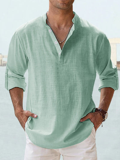 Brandon | Breathable Linen Shirt