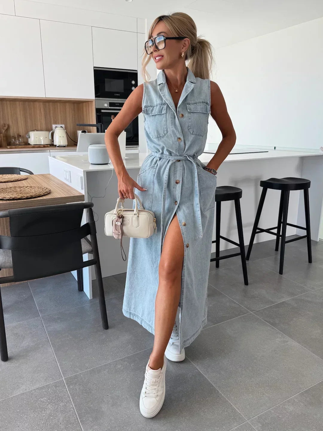 Jade™ - Stunning Denim Dress